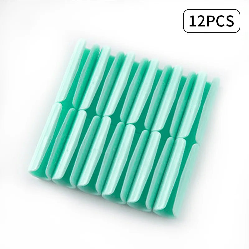 clips lit réglables caoutchouc blanc noir 4pcs triangle simple moderne