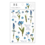 fleurs séchées décoratives naturelles adhésives transparentes variées sacs enfants papeterie mignonne