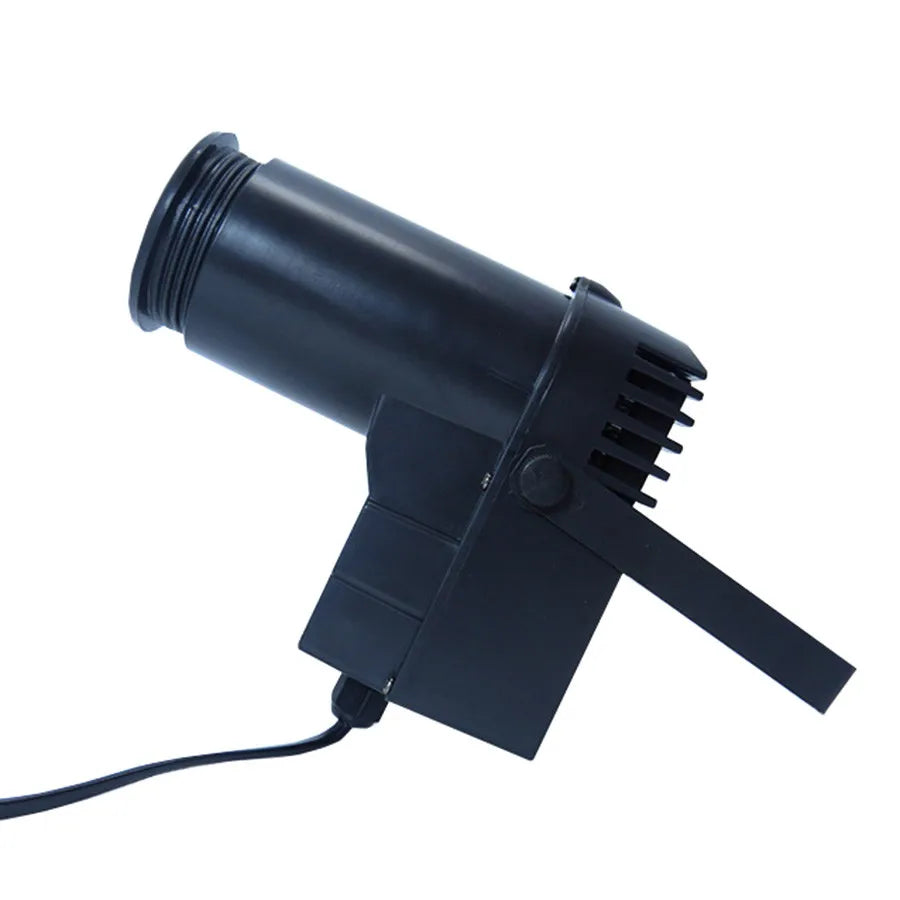 projecteur led pinspot 10w rgb noir blanc télécommande fête anniversaire mariage karaoké bar pub