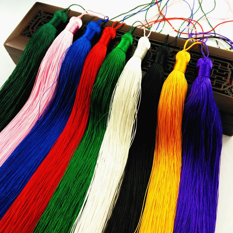 pompon soie 50cm 20couleurs choix artisanat couture décoration mariage DIY