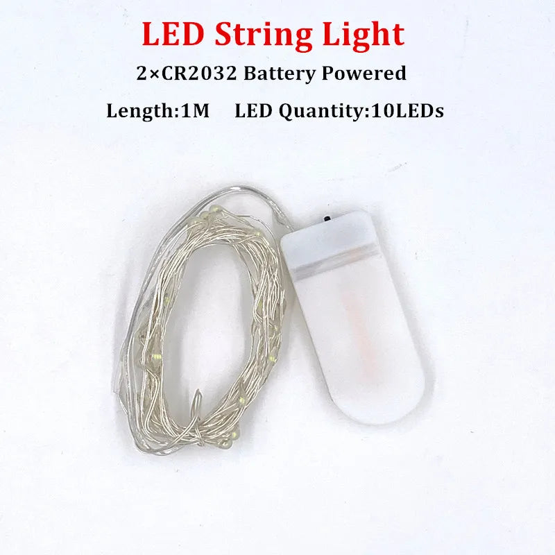 guirlande lumineuse 10m 100led blanc argenté fil cuivre led decoratif rechargeable noel