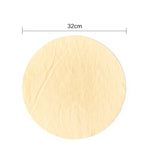 serviette papier beige clair texture légèrement rugueuse simple utilitaire diamètre 32cm