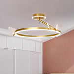 décoration moderne applique murale papillons or luminaire cuisine salle manger minimaliste