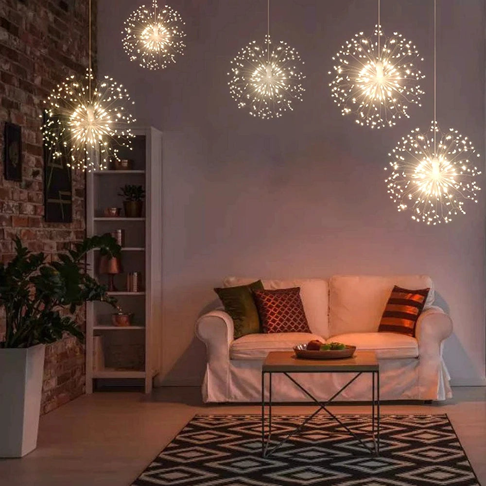 guirlande lumineuse dorée blanc moderne 150 led 200 led télécommande