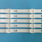 bande lumineuse led blanc mat moderne connecteurs électriques fixations télévision éclairage chambre