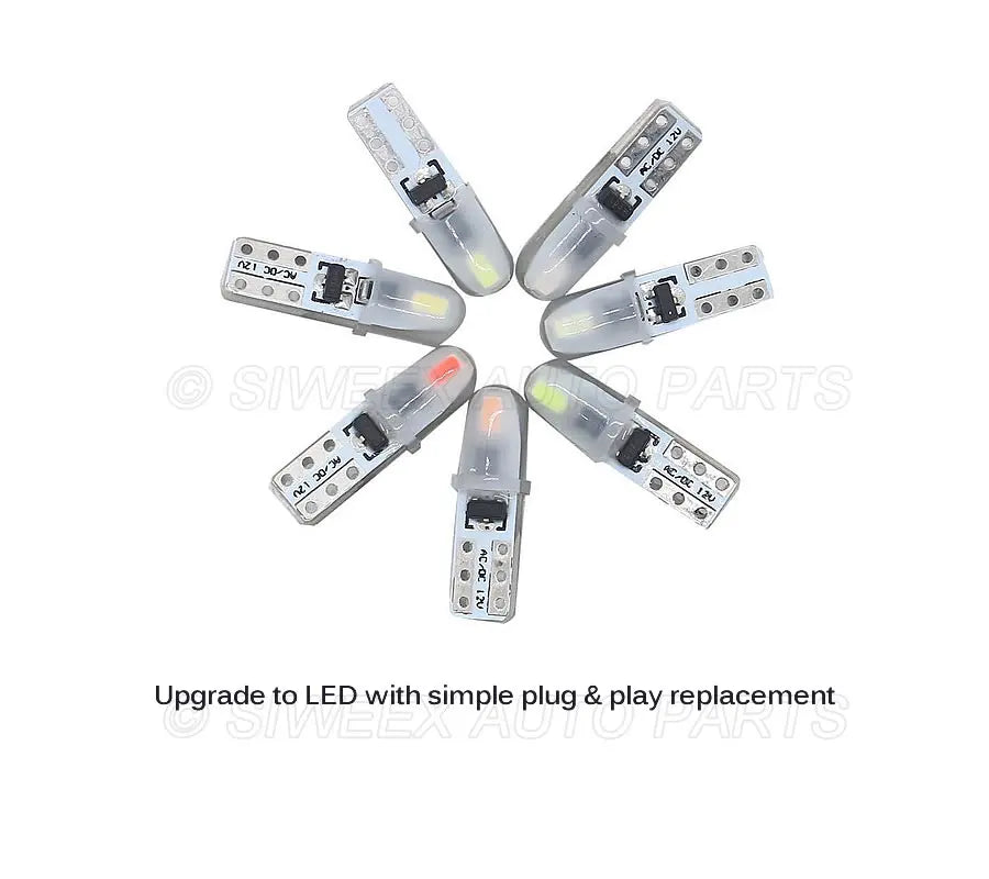 ampoules led t5 blanc rouge vert bleu violet modernes compactes 2cm 5cm translucentes 200