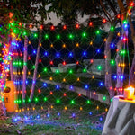 filet lumineux blanc chaud bleu multicolore jardin noël vacances interrupteur distance led moderne