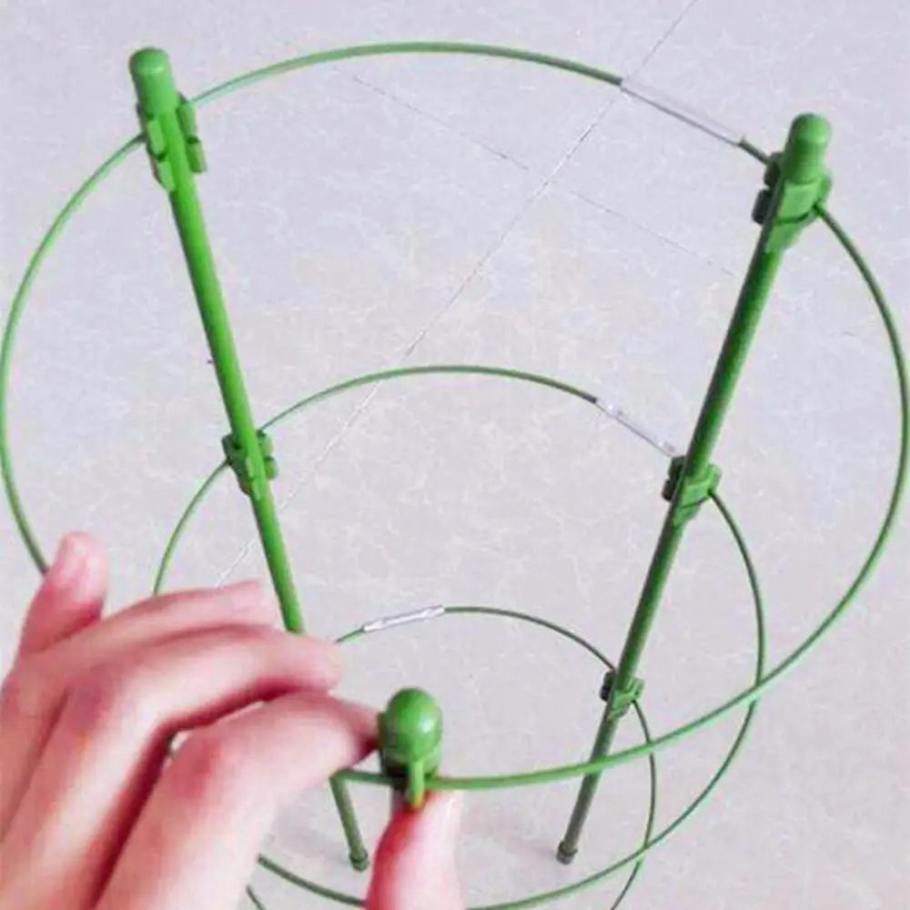 supports plantes grimpantes treillis jardin vert métallique durable clipsage tomates haricots 60cm 45cm