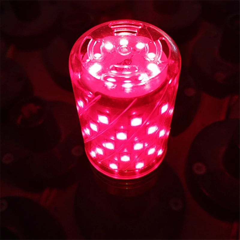 ampoule led maïs décorative transparente couleurs bleu rouge violet vert salon moderne intérieur