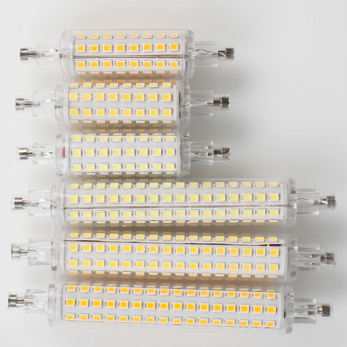 ampoule led 12w 16w r7s 78mm 118mm 64led 128led blanc matrice smd moderne