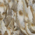 tapis fourrure lapin gris blanc moderne antidérapant prière voyage extérieur cuisine