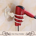 étagère salle bain blanc doré ornements sculptés finition art déco porte serviettes savon brosse
