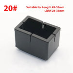 pieds chaise silicone antidérapants protection sol moderne noirs rond carré