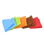 tapis cuisine silicone moderne vert bleu rouge orange marron uni durable respectueux environnement