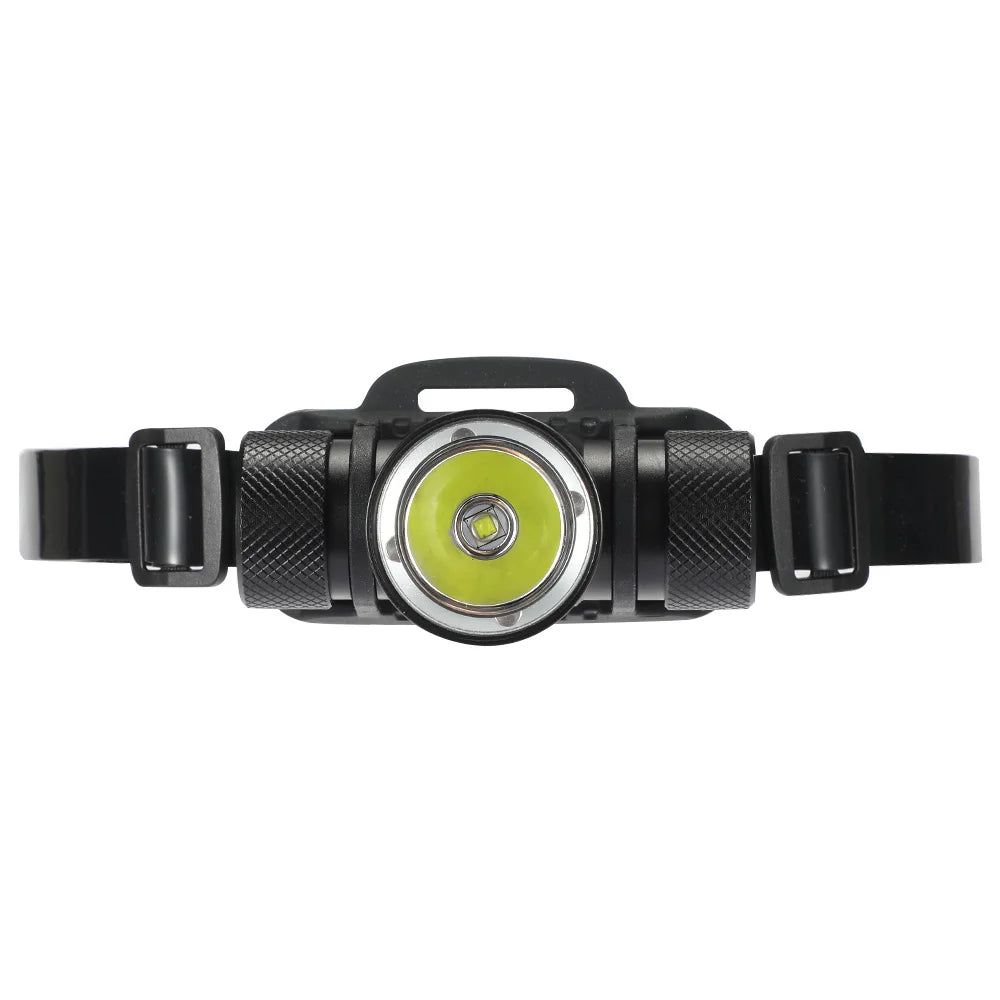 lampe frontale led plongee jaune blanche bandeau réglable étanche 180 degres utilitaire technique