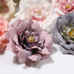 fleurs artificielles roses pivoines soie decoration maison romantique violet blancintérieur mariage