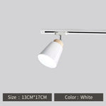 Spot lumineux conique moderne multi couleurs bleu gris jaune vert rose led éclairage rail
