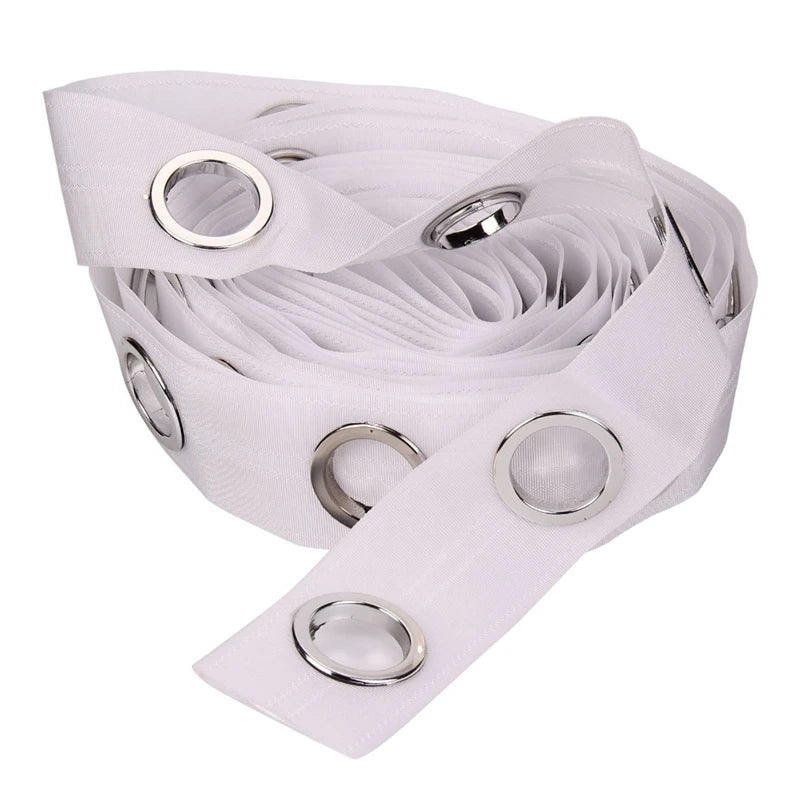 ruban plissé blanc tissé moderne métalliques accessoire rideau 10 mètresversible crochet attache