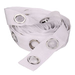 ruban plissé blanc tissé moderne métalliques accessoire rideau 10 mètresversible crochet attache
