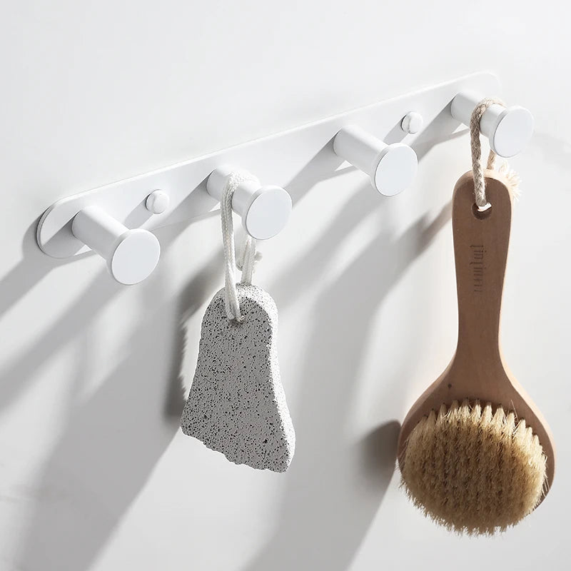 crochet mural acier inoxydable serviette salle bain moderne vis fixation