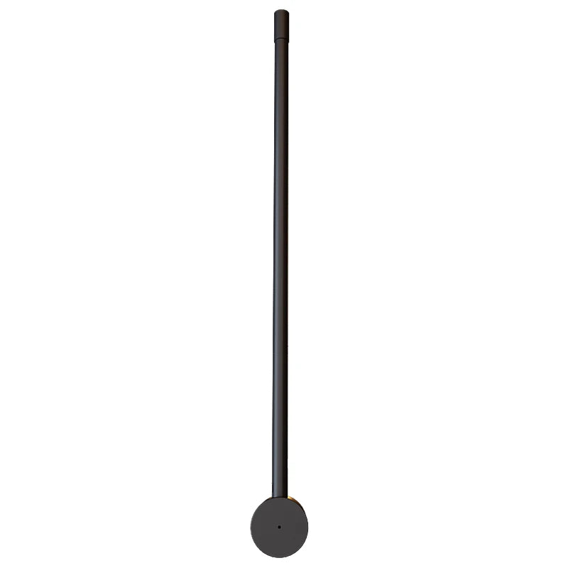 lampe murale moderne minimaliste noir réglable intensité ampoules led 65cm 85cm