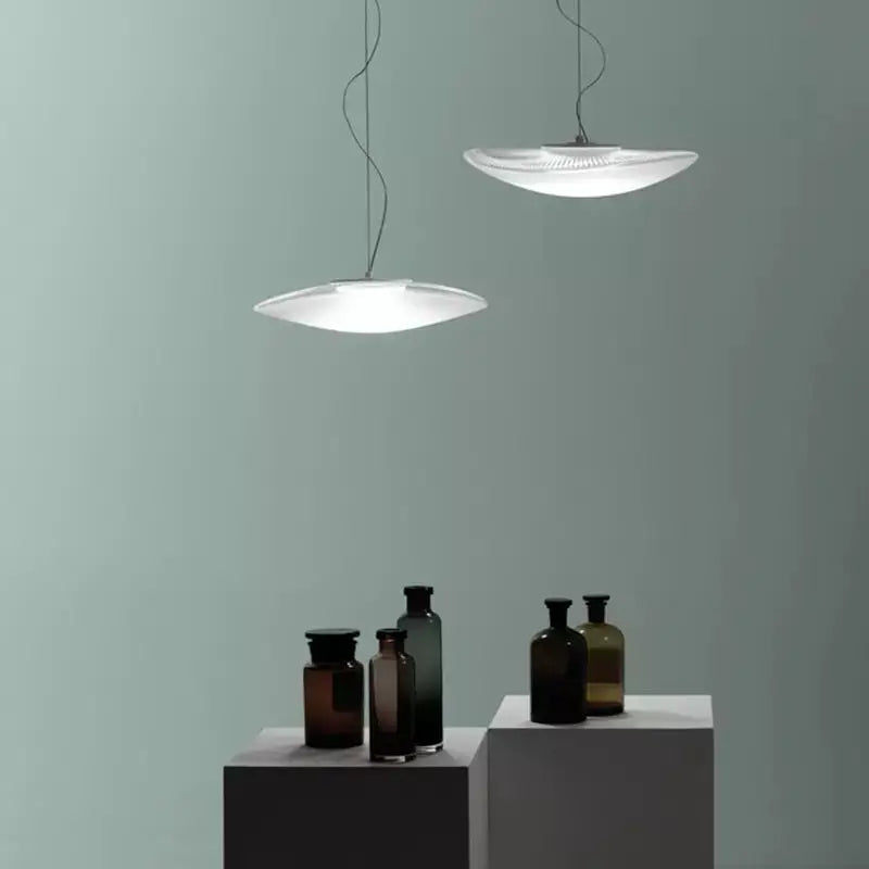 suspension lumineuse pendentif blanc contemporain câble éclairage chambre salon
