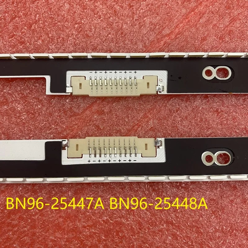 ruban led noir blanc moderne connecteurs dorés qr codes