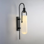lampe murale moderne verre noir blanc éclairage led fixation murale quotidienne