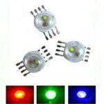 diodes led transparentes modernes 3w 3v rouge vert bleu pcb pack variable