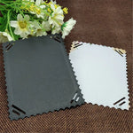 plaque protection écran blanc noir acier carbone bricolage scrapbooking déco moderne