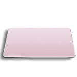 tapis souris unie moderne argent rose pâle noir vert beige adhésif pc portable