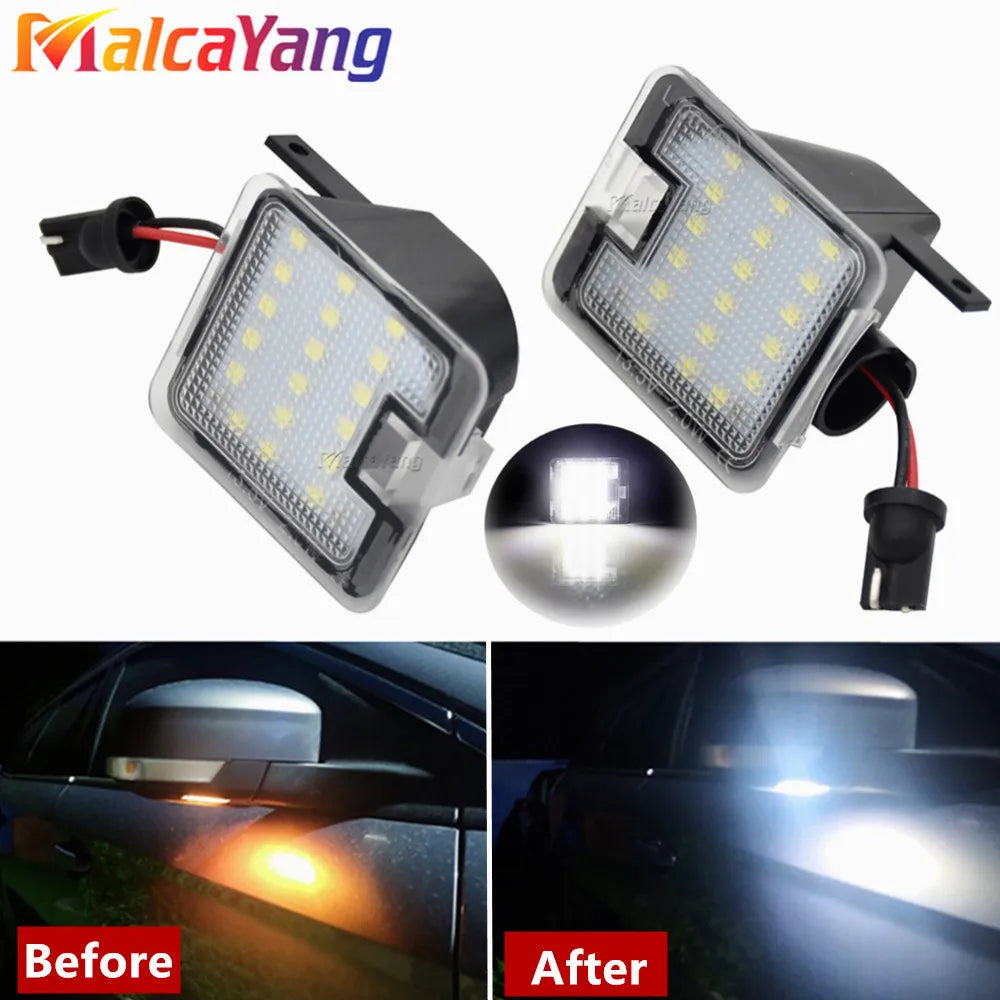 lampe led gris moderne ford focus kuga escape clips câbles 2400 lumens 12v