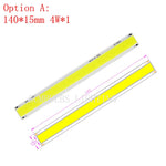 ruban led jaune 140mm 170mm clips modernes 12v 2000 lumens 20000h