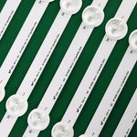 barres lumineuses led blanc texturées industrielles compatibles téléviseurs blancs translucides