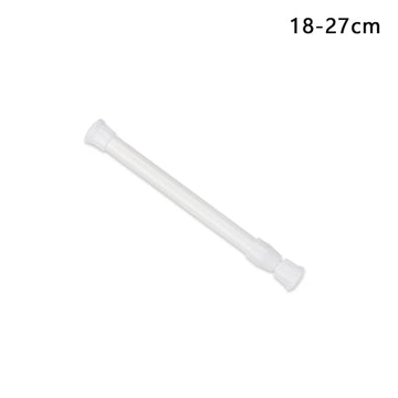 tige télescopique réglable blanc moderne adhésif 18 27cm 25 40cm 30 50cm 40 70cm