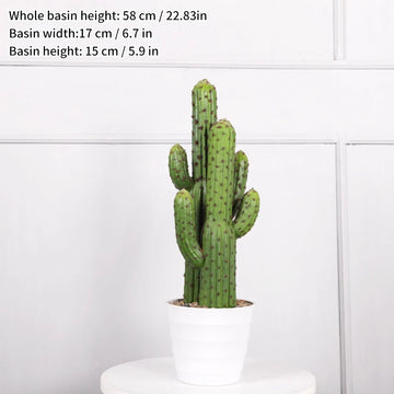 plantes artificielles vertes points dorés moderne décoration extérieure pot noir arrangement fleuri cactus succulente