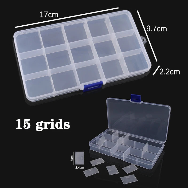 boîtes rangement bijoux transparentes compartiments amovibles porte bijoux pratique modernes