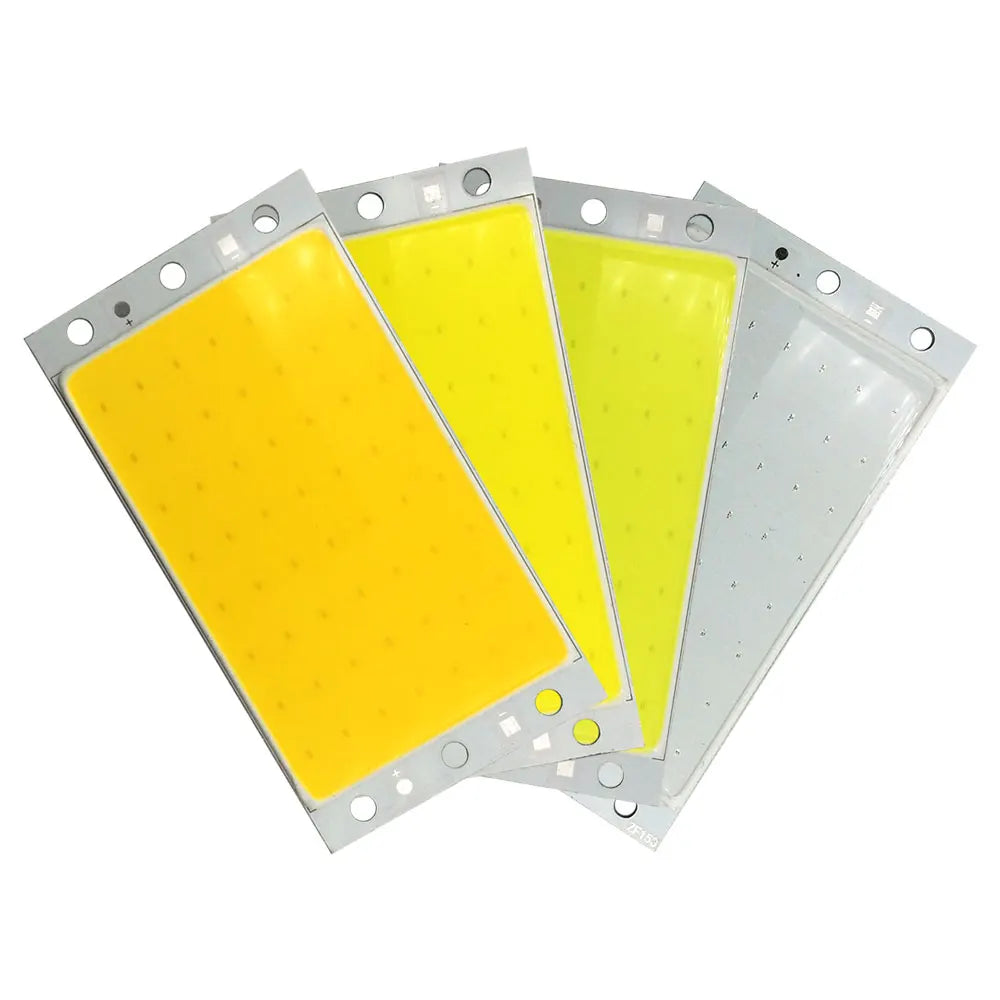 panneau led 12v 15w 1500lm blanc jaune moderne télécommande lumière travail