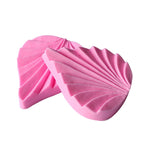 feuilles artificielles silicone vert rose veines plissées decoratives cuisson gâteau artisanal mariage