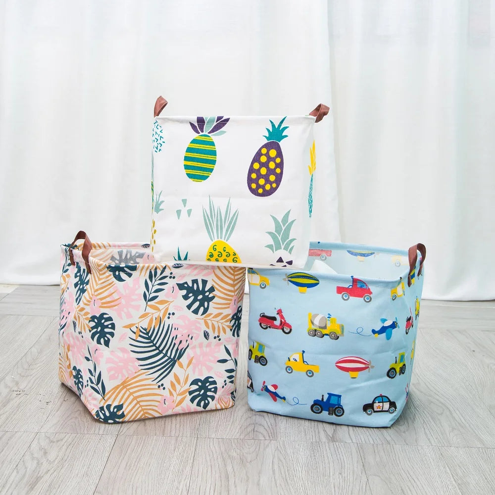 Bac de rangement pour jouets dans une chambre d'enfant