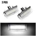 lampe plaque immatriculation blanc moderne clips connecteur électrique 12v 2400lumens prius rav4
