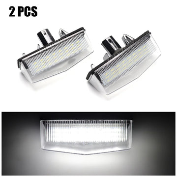 lampe plaque immatriculation blanc moderne clips connecteur électrique 12v 2400lumens prius rav4