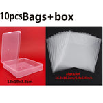 boîte rangement transparente pvc organiser stocker divers objets petits accessoires