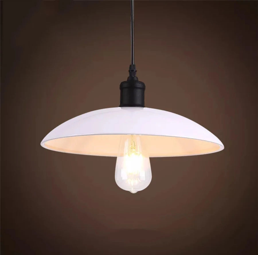 suspension lumineuse industrielle vintage fer noir ampoule led chaîne métallique salon chambrehôtel