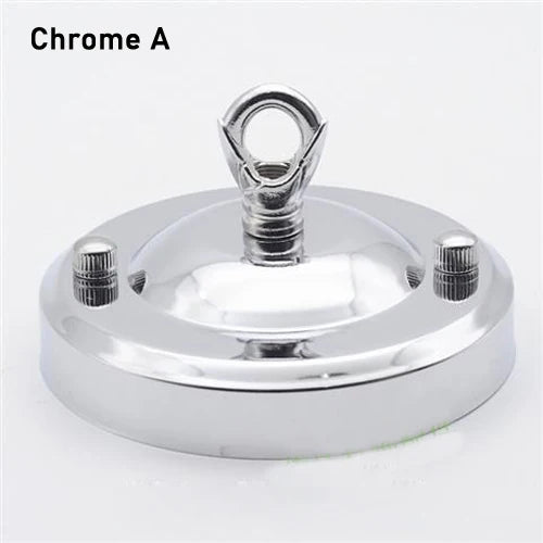 support suspension moderne anneau blanc noir cuivre doré argenté rond lisse
