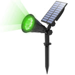 projecteur solaire ip65 led éclairage extérieur moderne certifié rohs cem autoinstallationurgence
