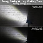 lampions solaires led ip65 waterproof modernes ajustables noir blanc jauneextérieur