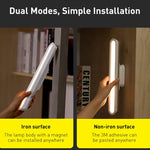 lampe magnétique blanc moderne charge USB stepless dimming