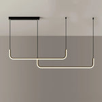 Lampe suspendue moderne minimaliste noir doré brillante 249 2000 lumens 21 42W
