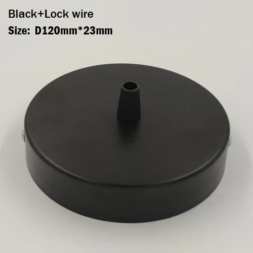 disque suspension moderne blanc noir pendaison lampe mur chinois porte